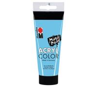Tube Acrycolor Couleur Bleu Clair - Marabu - 100ml