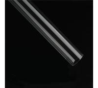 Tube acrylique rigide transparent, Tube d'aquarium for irrigation de jardin, tuyau d'alimentation en eau, matériaux de construction, tube acrylique hautement transparent, 1 pièce(110MM*50CM)