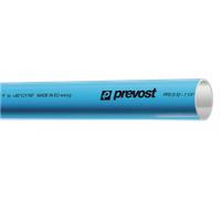 Tube aluminium bleu pour air comprimé - Diamètre extérieur 25 mm - PREVOST - PPS BTU2555