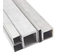 Tube carré en acier 500 304, 1 pièce, bricolage industriel | Raccord rectangulaire, usage domestique, matériau durable(20X40X1mm)