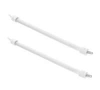 Tube Chauffant Électrique Halogène de Remplacement pour Radiateur | Lot de 2, Quartz et Céramique, Blanc, Montée Rapide, Haute Fiabilité, Résistance aux Fortes Températures