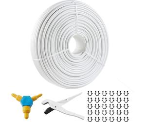 Tube composite en aluminium VEVOR Tube composite multicouche en aluminium 300 m blanc Tube PEX Tube composite multicouche en aluminium Tube MV Tube multicouche idéal pour le chauffage par le sol et le