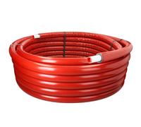 Tube composite multicouche en aluminium Silvertec 26 x 3 mm avec isolation 10 mm