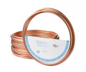 Tube cuivre recuit 20x22 - couronne de 35 mètres KME