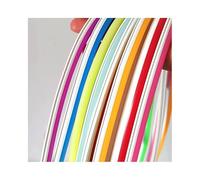 Tube de bande LED néon flexible en silicone for panneau lumineux DIY - 1 m 1 pièce(Golden)