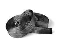 Tube De CâBle éLectrique Manchon de câble en Fiber Carbone, Haute température 4-40MM, Tube Maille tressée télescopique résistant à l'usure pour Ordinateur