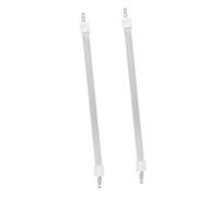 Tube de Chauffe pour Radiateur Électrique, Lot de 2, Quartz Céramique | Remplacement Compatible, Chauffage Rapide, Haute Résistance Thermique, Pièces Blanches pour Appareil Électrique