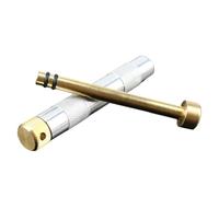 Tube de compression d'incendie portable - Piston de feu en métal pour camping, survie, randonnée, chasse | Équipement compact d' -feu pour activités de plein air, tige de feu