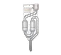 Tube de Fermentation pour Bouchons en Caoutchouc avec Trou - Bouchon de Bouteille de vin - Bouchon de vin - Kit de Fermentation - Ballon de Laboratoire - Ballon en Verre