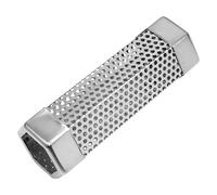 Tube de fumoir à granulés - Générateur de fumée froide de 20,3 cm | Infuseur de barbecue en acier inoxydable - Panier à granulés de bois perforé hexagonal idéal pour griller en plein air barbecue au