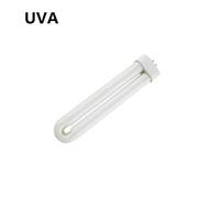 Tube de lampe anti-moustiques UVA 365nm T6 11W 15W 18W, tube de lumière ultraviolette de type U à quatre aiguilles pour lampes UV violettes attractives pour les mouches 11W