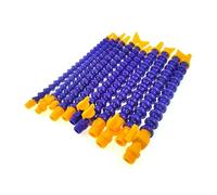 tube de liquide de refroidissement flexible, Tuyau Flexible de liquide refroidissement, 6 pièces, multicolore, 300-500mm, 1/4-1/2, buse plate/ronde, tour moulin CNC