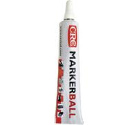 Tube de marquage avec clapet à bille MARKER BALL CRC 30158-AB blanc 50 ml