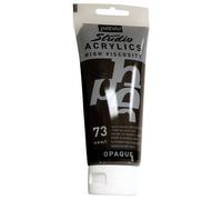 Tube De Peinture Acrylique - Noir Ivoire Imitation - Pébéo - Studio - 100 Ml