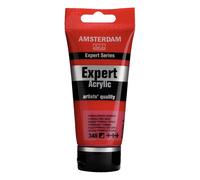 Tube de peinture acrylique - Rouge Pyrrole Foncé 345 - Expert Acrylic - Amsterda