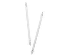 Tube de Quartz de Remplacement Plug-in 2 Pièces en Céramique | Composant Chauffant à Brancher, Usage Intérieur pour Radiateurs Électriques, Blanc, Installation Portable