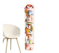 Tube De Rangement À Transparent Gain Place Quatre Niveaux | seau à 161,8 cm Idéal Et Adapté À Chambre Bébé Dortoir Chambre Enfant Et Une Salle De Jeux