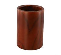 Tube de rangement en bois pour couverts de cuisine, porte-ustensiles rustique pour cuillères, fourchettes, spatules, support de rangement de comptoir 8,5 x 13 cm