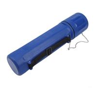 Tube de rangement pour tiges de soudage pour électrodes MMA, étui en plastique résistant à l'humidité avec capacité de 4,5 kg, support portable pour tiges de 350 mm, accessoires de soudage (bleu foncé