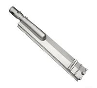 Tube de rechange pour brûleur de barbecue en acier inoxydable 304 avec grille d'aération optimisée pour une sortie de flamme constante