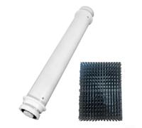 Tube de roue et brosse à rouleau pour Hayward pour nettoyeur de piscine robotique TigerShark RCX26003 RCX26008, compatible avec les modèles QC Plus RC9956cc RC9965cc RC9950a, pour