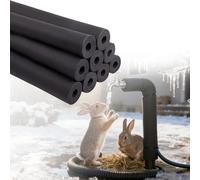 Tube d'isolation de Tuyau, Ø 6 13 16 20 25 32 43 50 63 76 90 110 mm Isolation pour Tuyaux, 1.7m 1.8m Manchon d'isolation pour Chauffage et Tube Climatisation(20mm X 90mm X 1.8M)