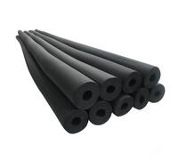 Tube D'isolation Isolation Tuyaux Chauffage ID 6/9/13/16/19/20/25/32/34/43/48/60/76/89/110mm Gaine Isolante Thermique Ronde Souple En Néoprène Noir, Isolation De Tuyau(89mm*20mm*1.9m)