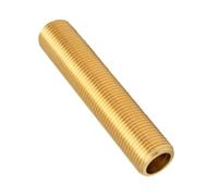 Tube droit creux Full Thread Extension Brass Connector Pipe, Lengthen External Quick Coupler Adapter 1 piece(80MM*1/2INCH)