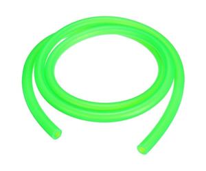 Tube en caoutchouc de Silicone tuyau en plastique tuyau d'air 1 mètre, tuyau de conduite d'essence résistant aux hautes températures Tube souple Flexible(Green)