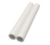 Tube en céramique d'alumine Conduits creux en porcelaine résistants à l'abrasion, longueur 200/400/300mm, Tube d'isolation thermique de Protection paquet, 2 pièces(100MM*43MM*55MM)