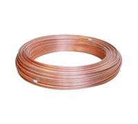 Tube en cuivre Bobine de Tube en cuivre souple T2, 1 mètre, OD 1.8~12mm ID 0.6~10.4mm, fil de cuivre, climatiseur, refroidissement, artisanat de bricolage