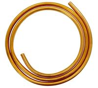 Tube en cuivre souple sans soudure pour réfrigération 1,5 m 6,35 mm x 4,76 mm, bobine ronde pour bricolage