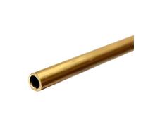 Tube en laiton, Tuyau capillaire sans couture à tube rond en laiton for l'artisanat de plomberie, diamètre extérieur 0,8 20 mm, plusieurs tailles(9.5x0.2x450mm)