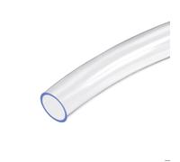 Tube en vinyle SOURCING MAP Tuyau PVC Vinyle Souple Transparent Clair 25mm IDx30mm OD 1m Tuyau Flexible Plastique