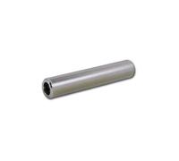 Tube fileté, tige de robinet rainure des deux côtés - largeur nominale 10 mm, 5/8 pouce filetage, longueur 40 mm, en acier inoxydable