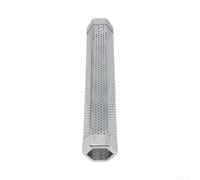 Tube générateur de fumée en acier inoxydable 30,5 cm | Acier résistant aux hautes températures, finition antirouille, s'adapte à la plupart des grills, ajoute une saveur fumée