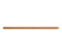 Tube laiton fileté, longueur 0,5 m