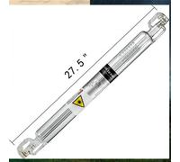 Tube laser CO2 - Tube laser professionnel 40W pour la gravure sur verre - Tube de rechange pour les machines de gravure et de découpe - Laser de construction et laser croisé