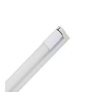 Tube LED 90cm T8 G13 14W 140lm/W Nano PC +Réglette No Flicker 6000K Blanc
