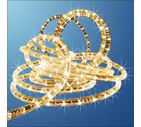 Tube Lumineux LED Clair 10 Mètres 24 LEDs Éclairage Tube Guirlande Lumineuse