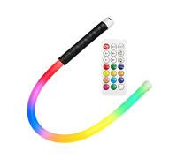 Tube lumineux LED en Silicone à main de 1 mètre, Flexible, Portable, couleur changeante, lampe de décoration de fête, lumière de décoration de mariage
