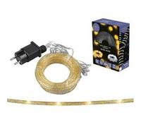 Tube lumineux Moon in the Room ML53GC Cordon décoratif 72 LED 3.6m avec paillettes or blanc chaud IP44 Blanc Chaud G