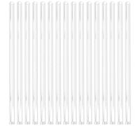 Tube Lumineux Transparent LED de Remplacement 20 Pièces Plastique