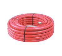 Tube multicouche isolé avec raccord à pression Fixoconnect 26mm x 50m rouge 1 pièce