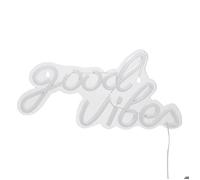 Atmosphera Néon mural LED Good Vibes - 40,5 x 1,6 x 20 cm