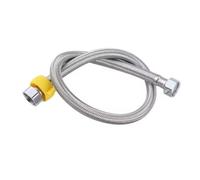 Tube ondulé en acier inoxydable 20/40/60/80/100/150/200cm G1/2 Inch Stainless Steel Nylon Braided Plumbing Hoses Explosion-proof Flexible Shower Hose(Color1,80cm)