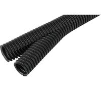 Tube ondulé en plastique Co-Flex PP-UV, fendu, noir, NW 20 mm 38402002 (rouleau de 10 mètres)
