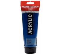 Royal Talens Amsterdam - Peinture acrylique en tube Standard Series - Bleu verdâtre 557 - 250 ml
