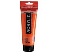 Royal Talens Amsterdam – Peinture acrylique en tube – Standard Series – Orange Azo 276 – 250 ml