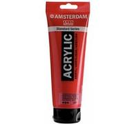 Tube peinture acrylique Rouge transparent moyen 250 ml - Amsterdam Royal Talens G